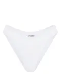 Let's Swim high-waist bikini bottoms - White