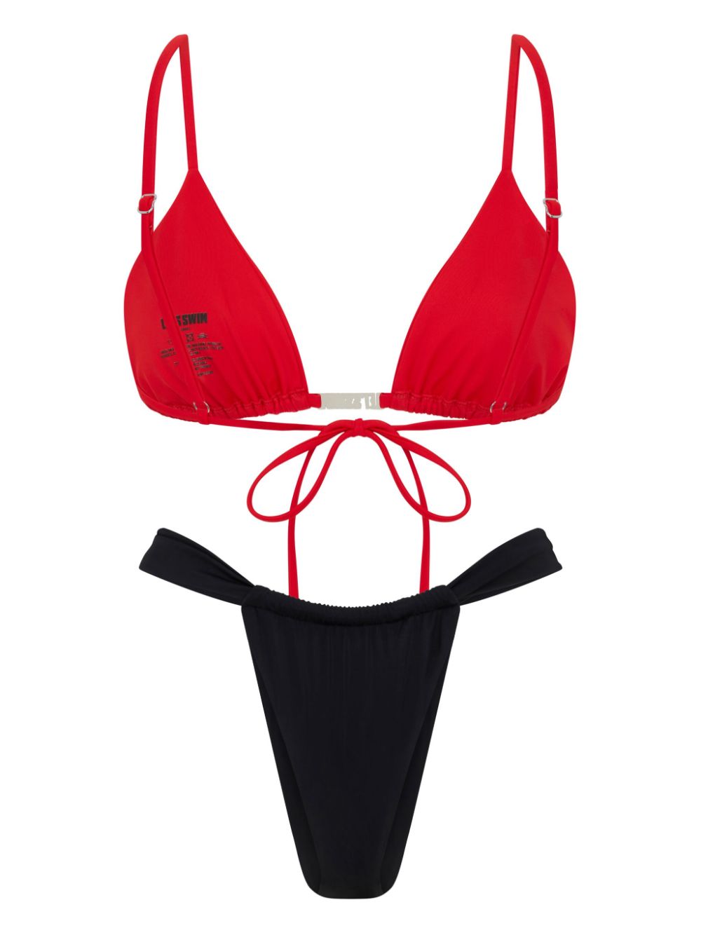 Let's Swim Triangel bikinitop - Rood