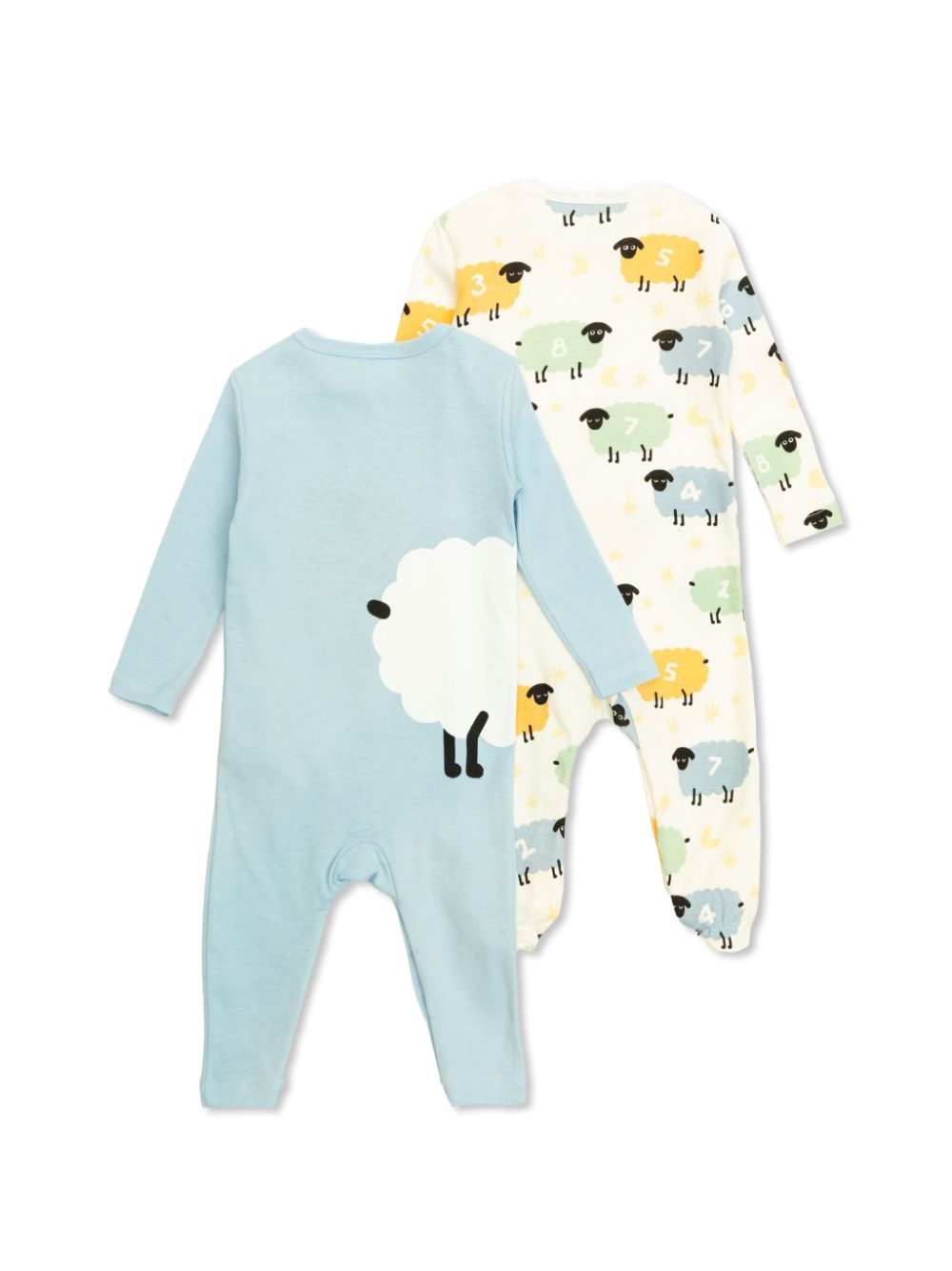 Stella McCartney Kids printed bodysuit set - Blauw