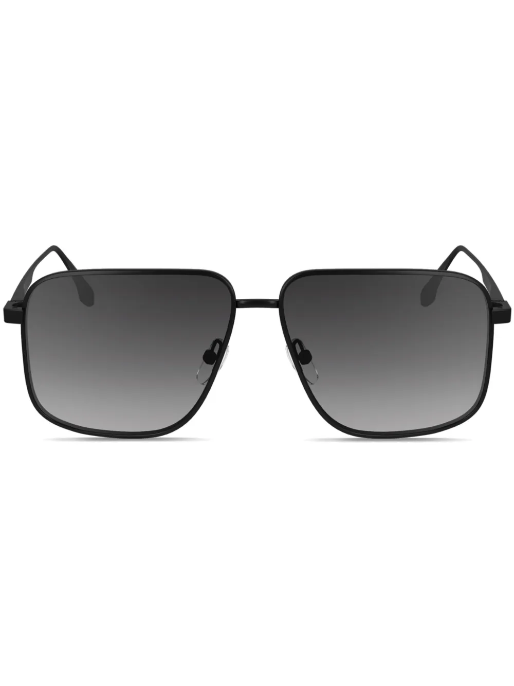 Victoria Beckham Square-frame Sunglasses In Black