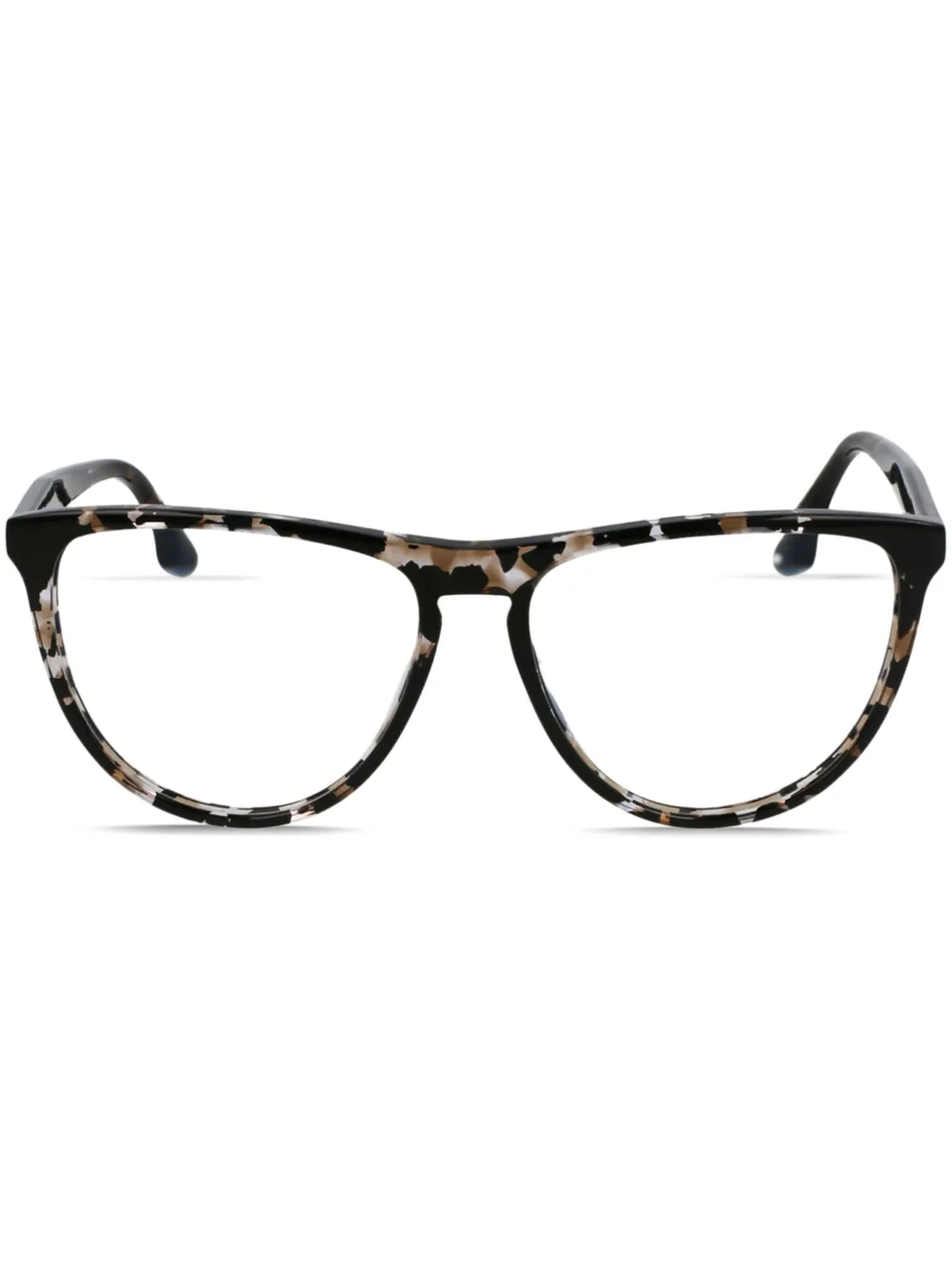 Victoria Beckham Eyewear Occhiali tondi - Nero