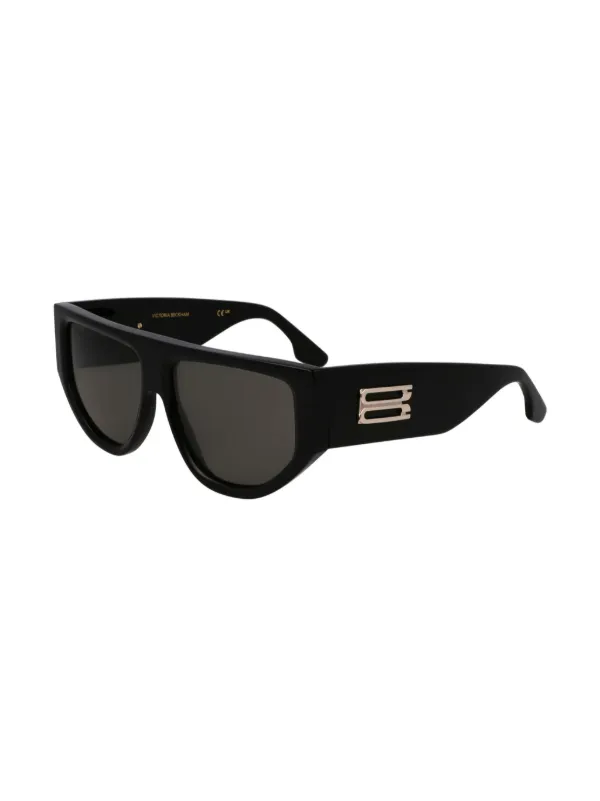 Victoria Beckham Eyewear B Frame Sunglasses | Black | FARFETCH RO
