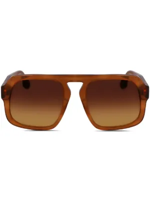 ヴィクトリアベッカム　ティアドロップ　ミラーサングラス　サングラス　美品 Victoria Beckham(ヴィクトリアベッカム) サングラス(レディース