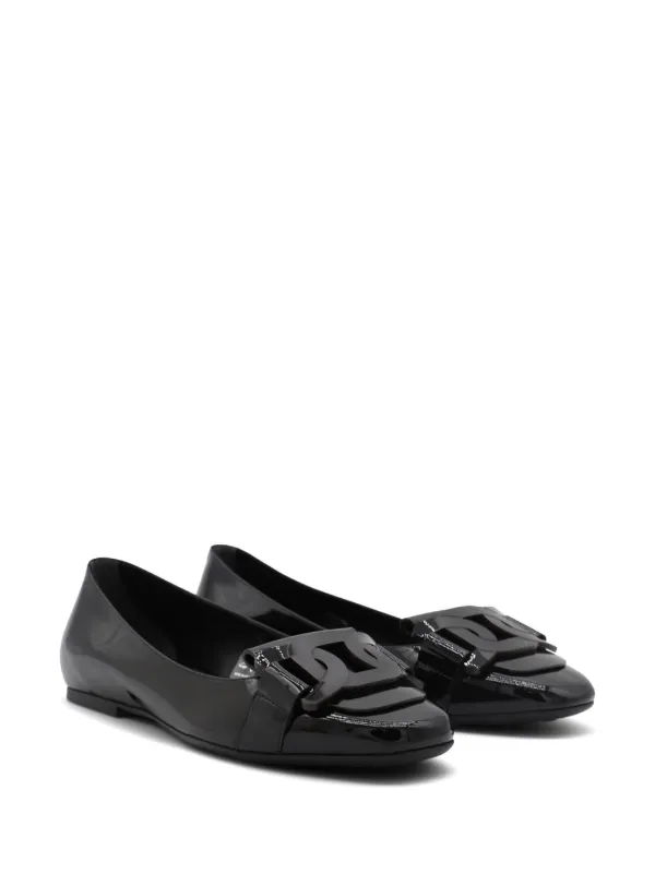 Tod's Wisteria Ballerina Shoes | Black | FARFETCH