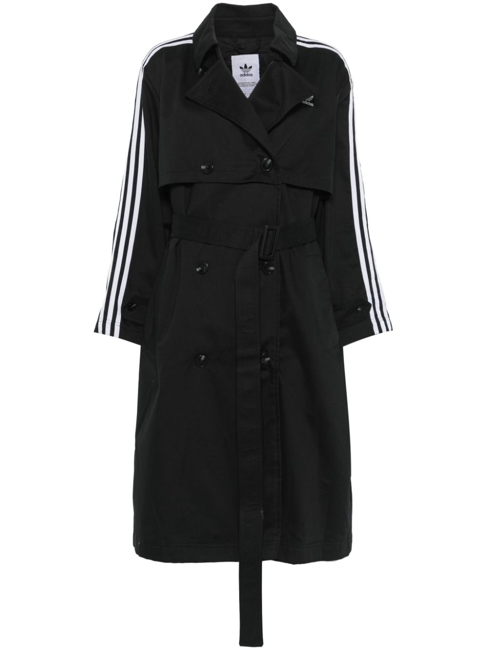 twill trench coat