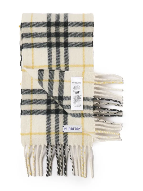 Plaid Scarf Burberry Cashmere Scarf Uk Burberry Classic Vintage