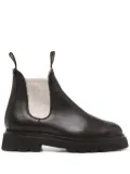 Doucal's leather Chelsea boots - Brown