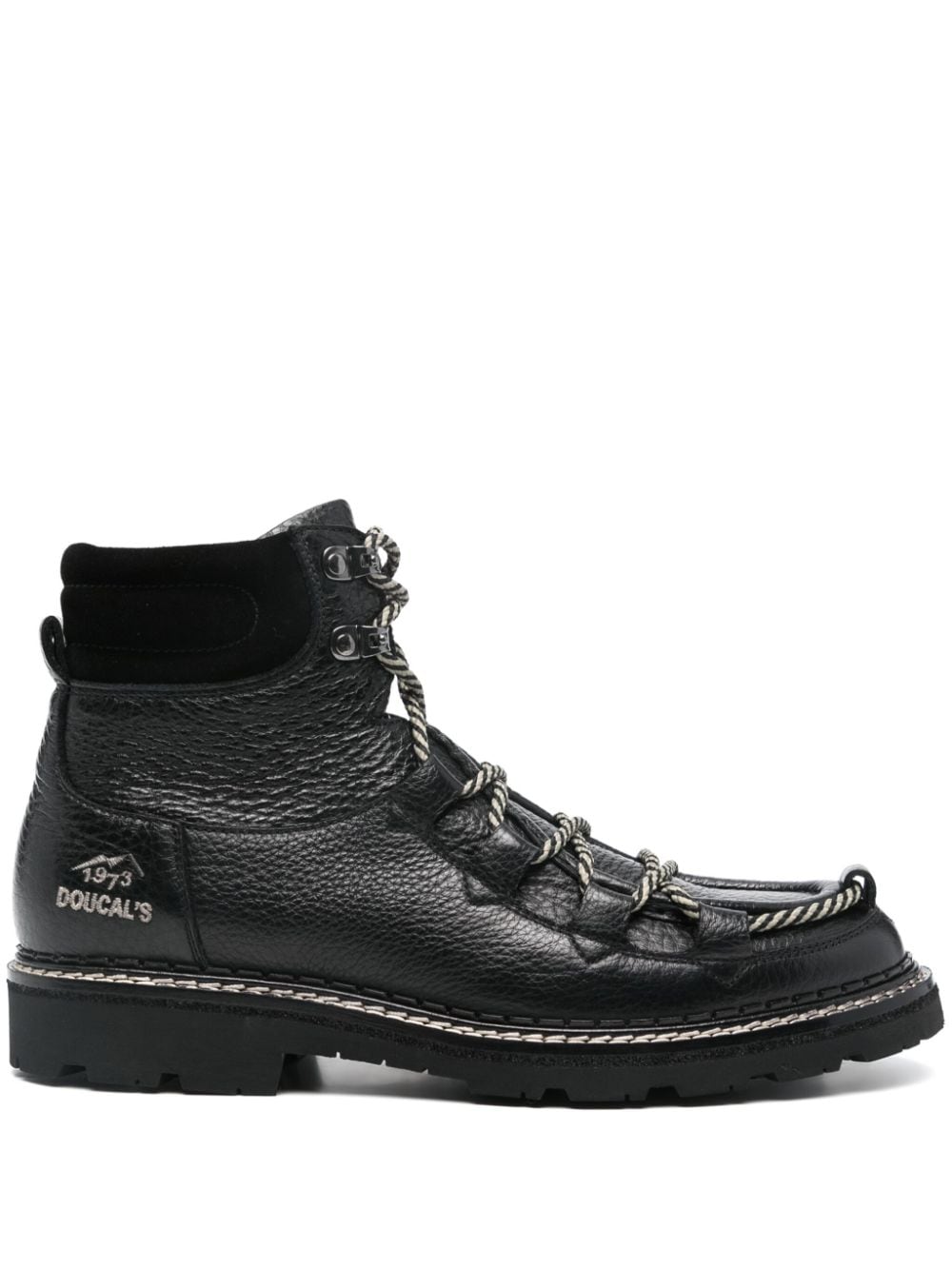 Doucal's lace-up boots Black