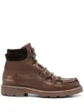 Doucal's lace-up boots - Brown