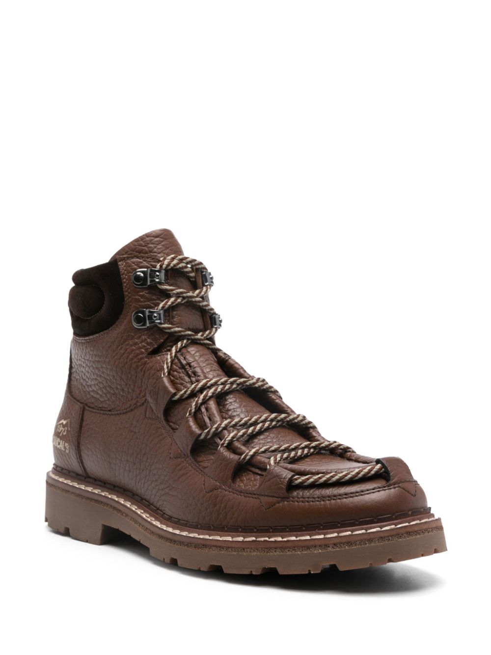 Doucal's lace-up boots - Bruin