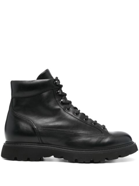 Doucal's leather lace-up boots