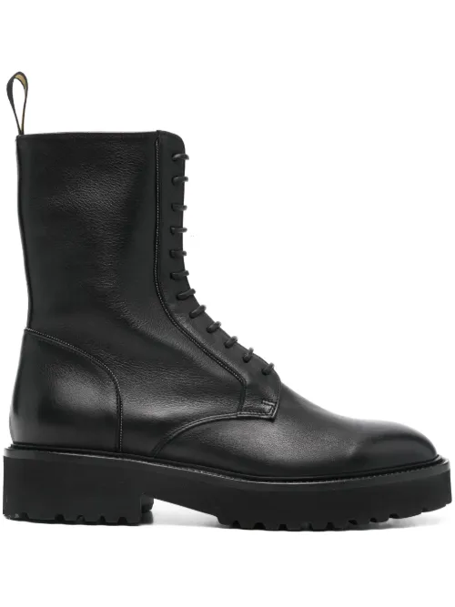 Doucal's bottines en cuir - Noir - Doucal's - Modalova