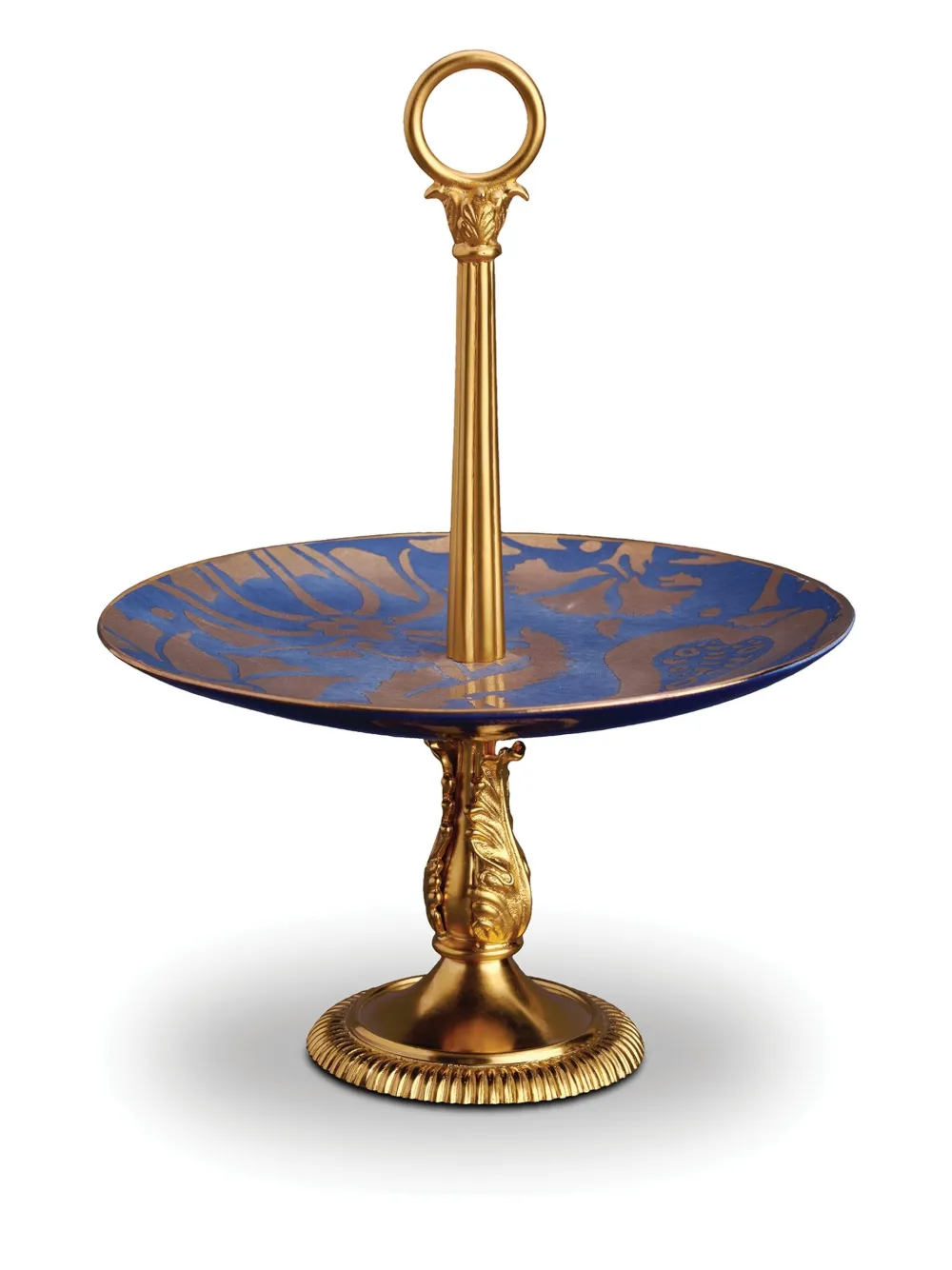 L'Objet Fortuny 24K gold dessert stand | Blue | Image 1