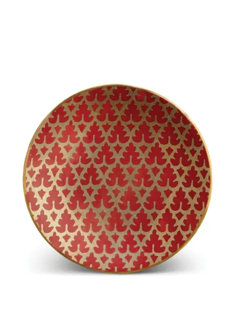 L'Objet Fortuny gold-accented plate