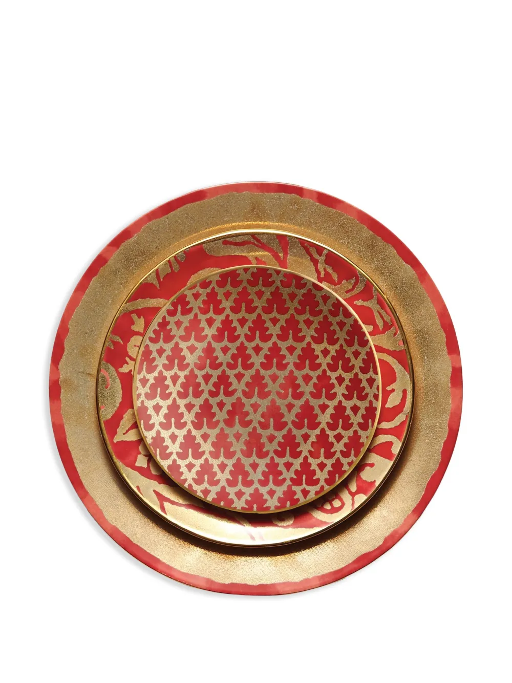 Fortuny Gold-Accented Plate