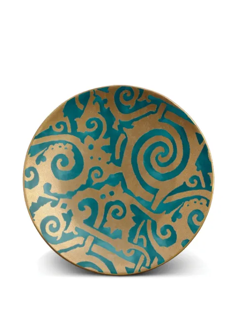 L'Objet Fortuny swirl-pattern plate