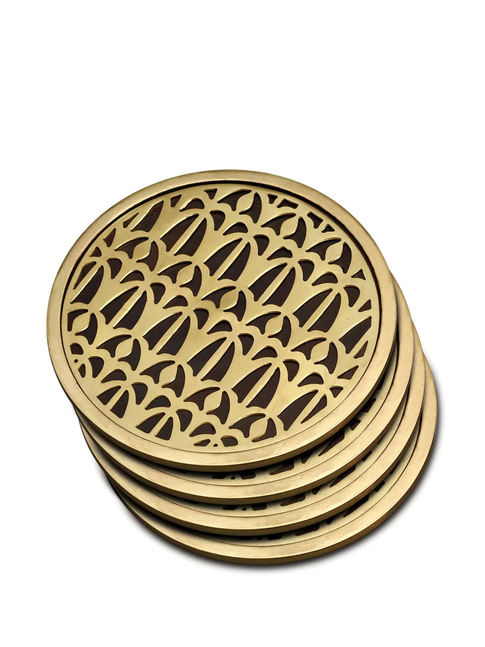 L'Objet Fortuny Venise coasters (set of four) | Gold | Image 1