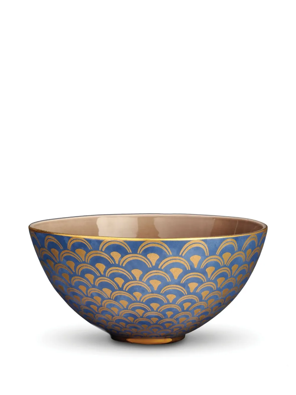 L'Objet Fortuny Papiro bowl (32cm x 15cm) | Blue | Image 1