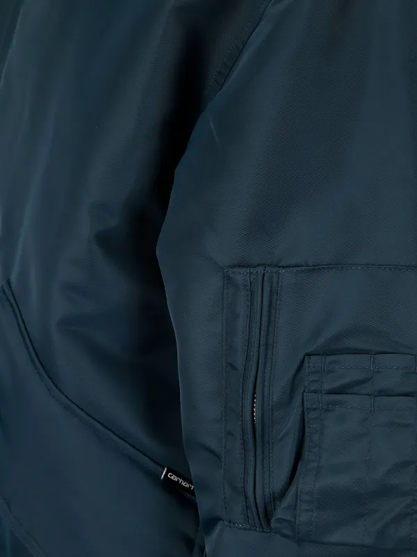 Carhartt WIP Olten Bomber Jacket | Blue | FARFETCH JO Carhartt WIP Olten Bomber Jacket | Blue | FARFETCH JO