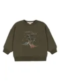 Konges Sløjd graphic print sweatshirt - Green