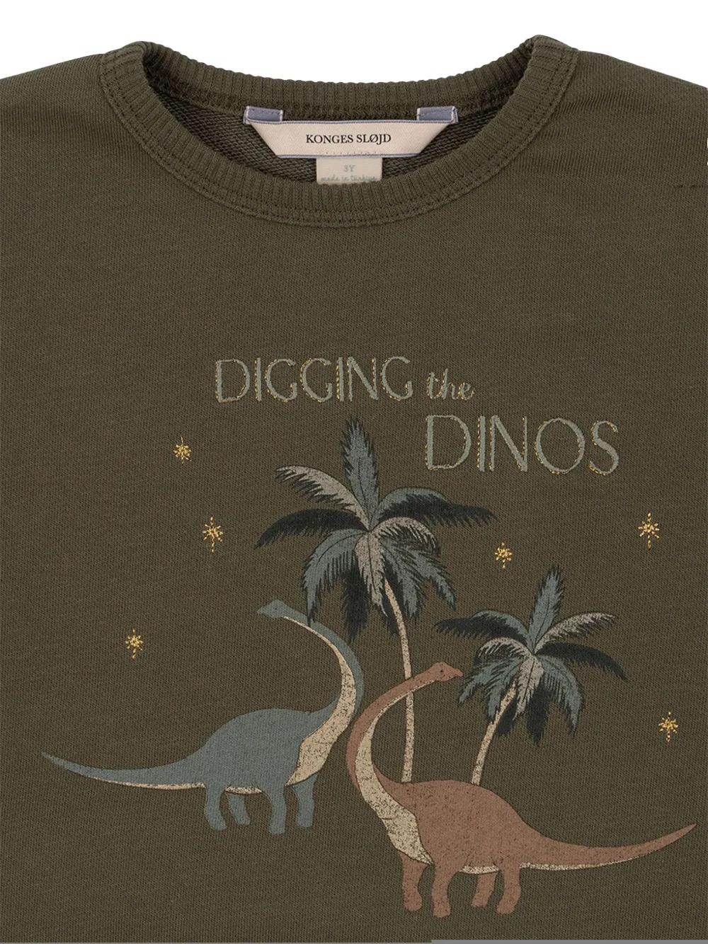 Konges Sløjd Graphic Print Sweatshirt In Green
