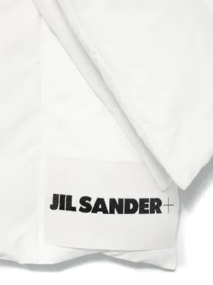 【関税＆送料込み】Jil Sander Logo Wool Scarf Wool Blend Scarf Woman | Jil Sander Official Online Store