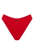 Let's Swim high-waist bikini bottoms - Red