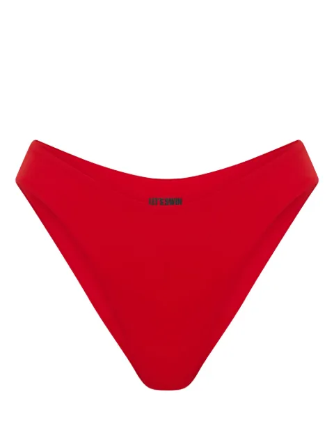 Let's Swim  high-waist bikini bottoms 
