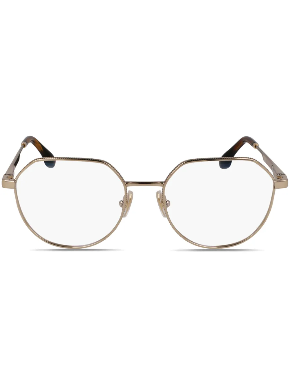 Victoria Beckham Eyewear VB2135 Brille mit rundem Gestell - Gold