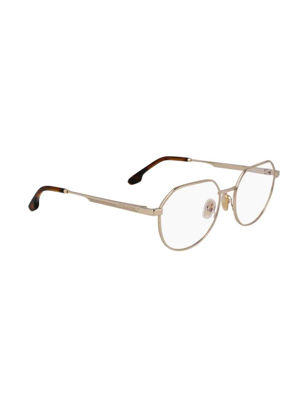 Victoria Beckham Eyewear VB2135 bril met rond montuur Goud