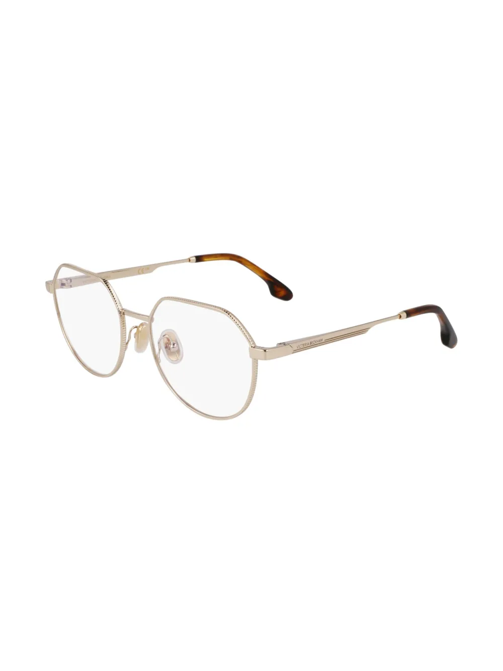 Victoria Beckham Eyewear VB2135 bril met rond montuur Goud