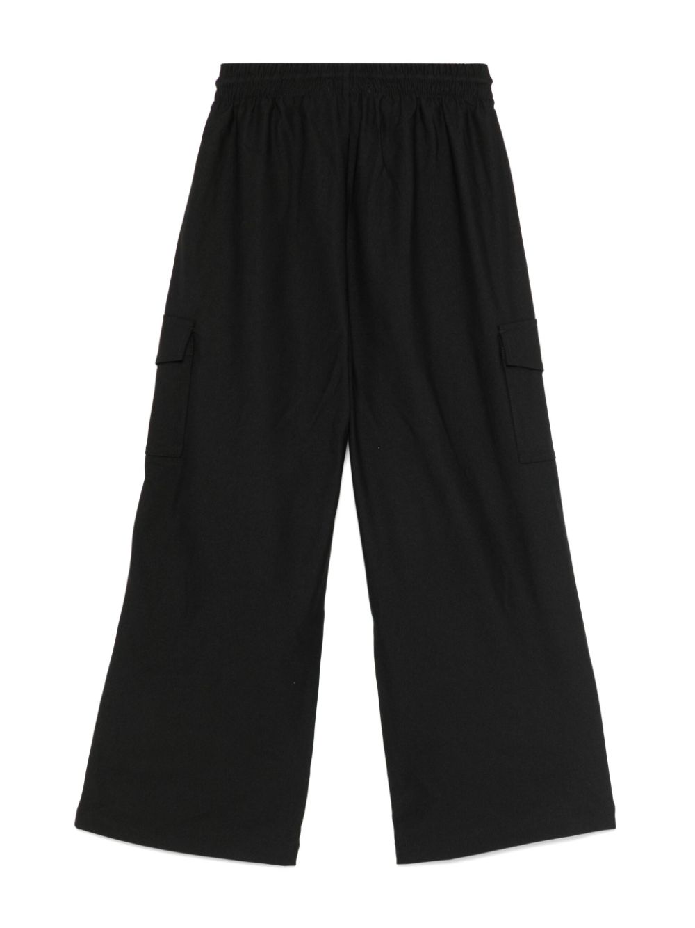 Calvin Klein Kids straight cargo trousers - Black