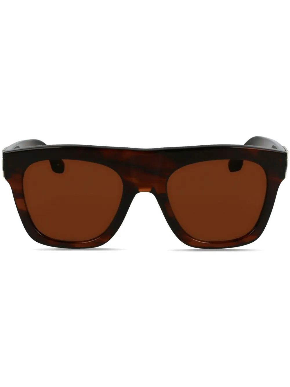 Victoria Beckham Eyewear Occhiali da sole squadrati - Marrone