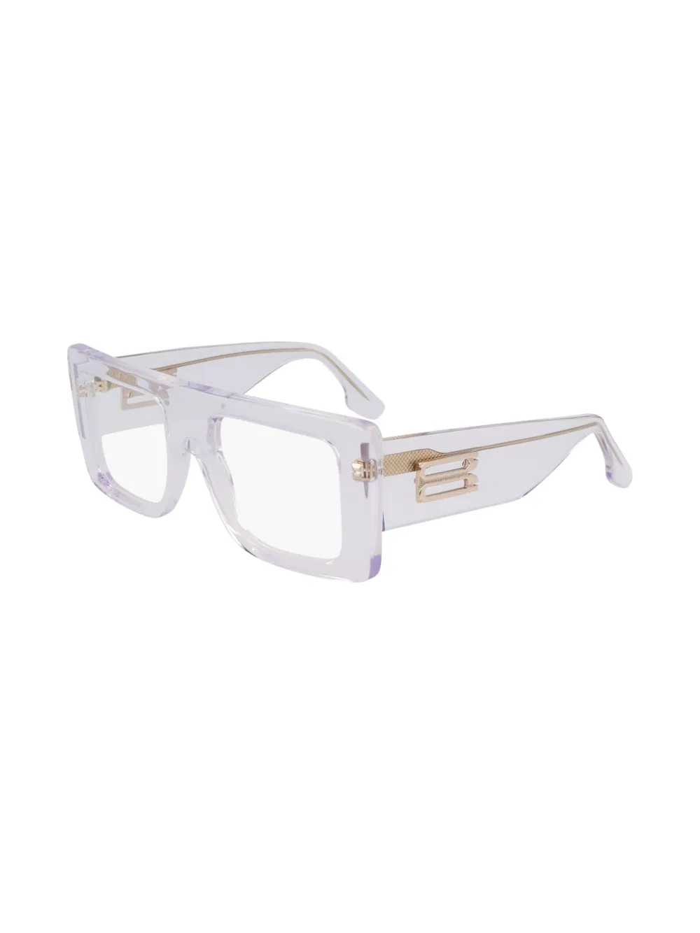 Victoria Beckham Eyewear Bril met vierkant montuur Wit