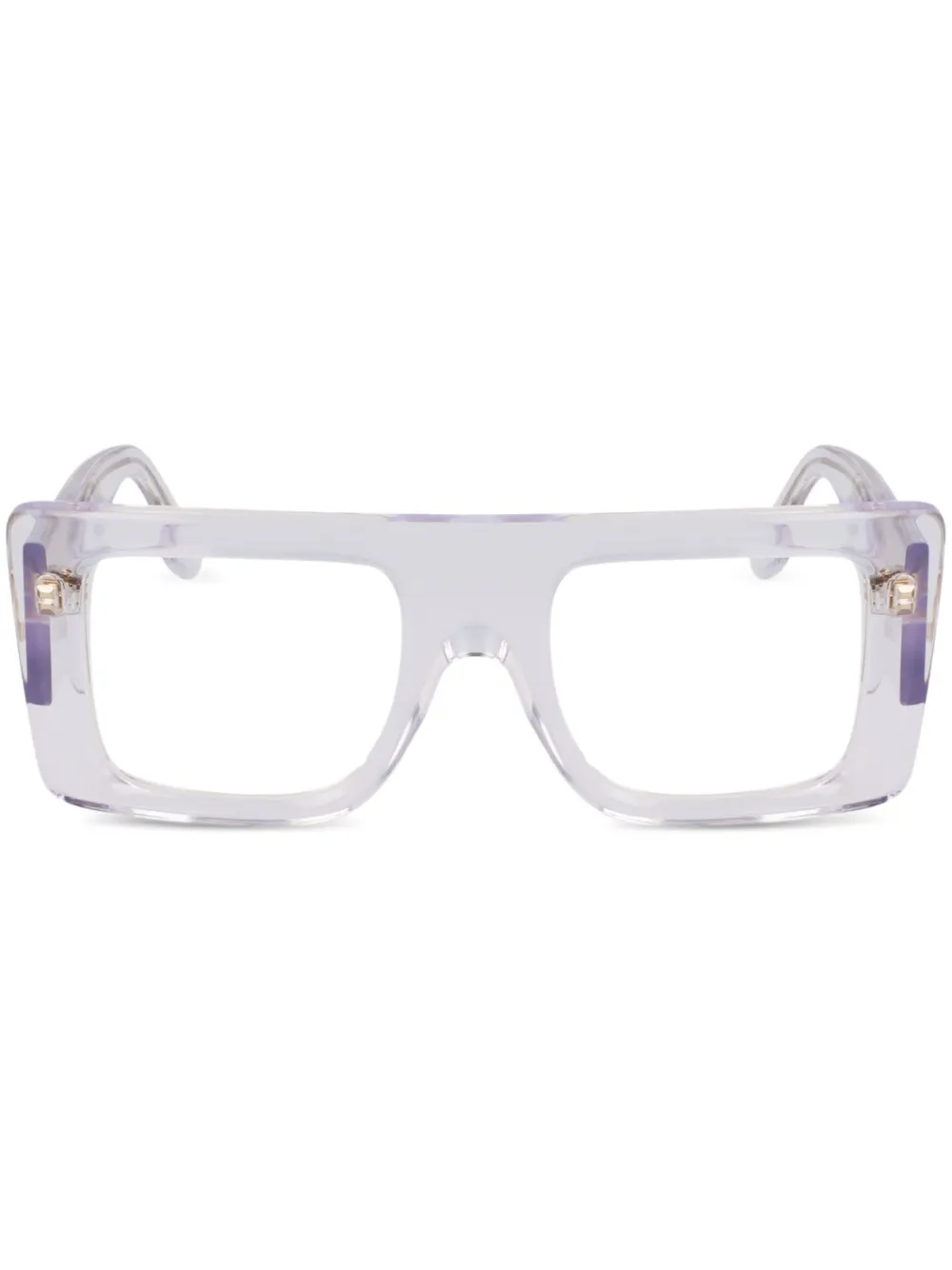 Victoria Beckham Eyewear square-frame glasses – White