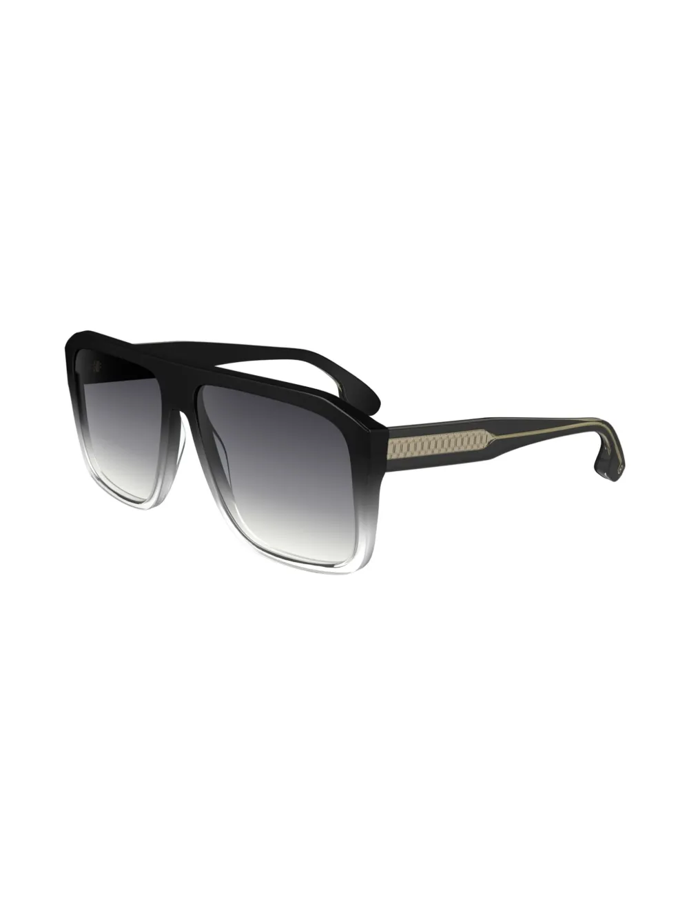 Victoria Beckham Eyewear Zonnebril met vierkant montuur Zwart