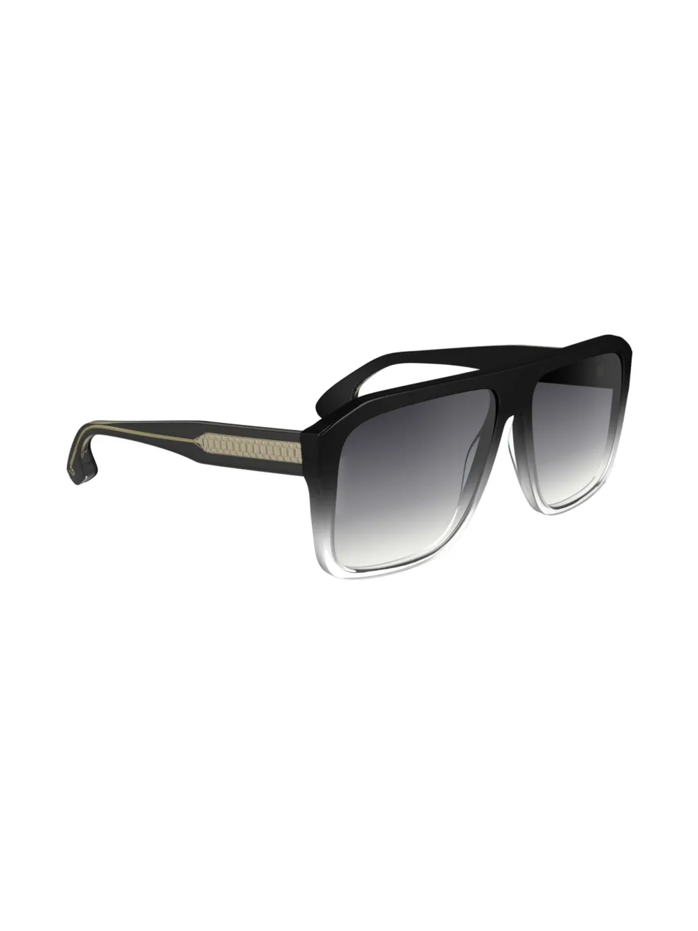 Victoria Beckham Eyewear Zonnebril met vierkant montuur - Zwart