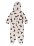Konges Sløjd Nohr graphic-print snowsuit - Neutrals