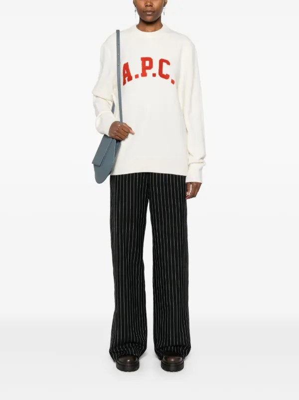 【送料&関税込】A.P.C. Pull Joshua A.P.C. Joshua プルオーバー | ブルー | FARFETCH JP