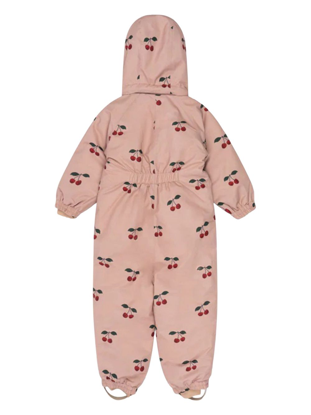 Konges Sløjd Nohr cherry-print snowsuit - Pink