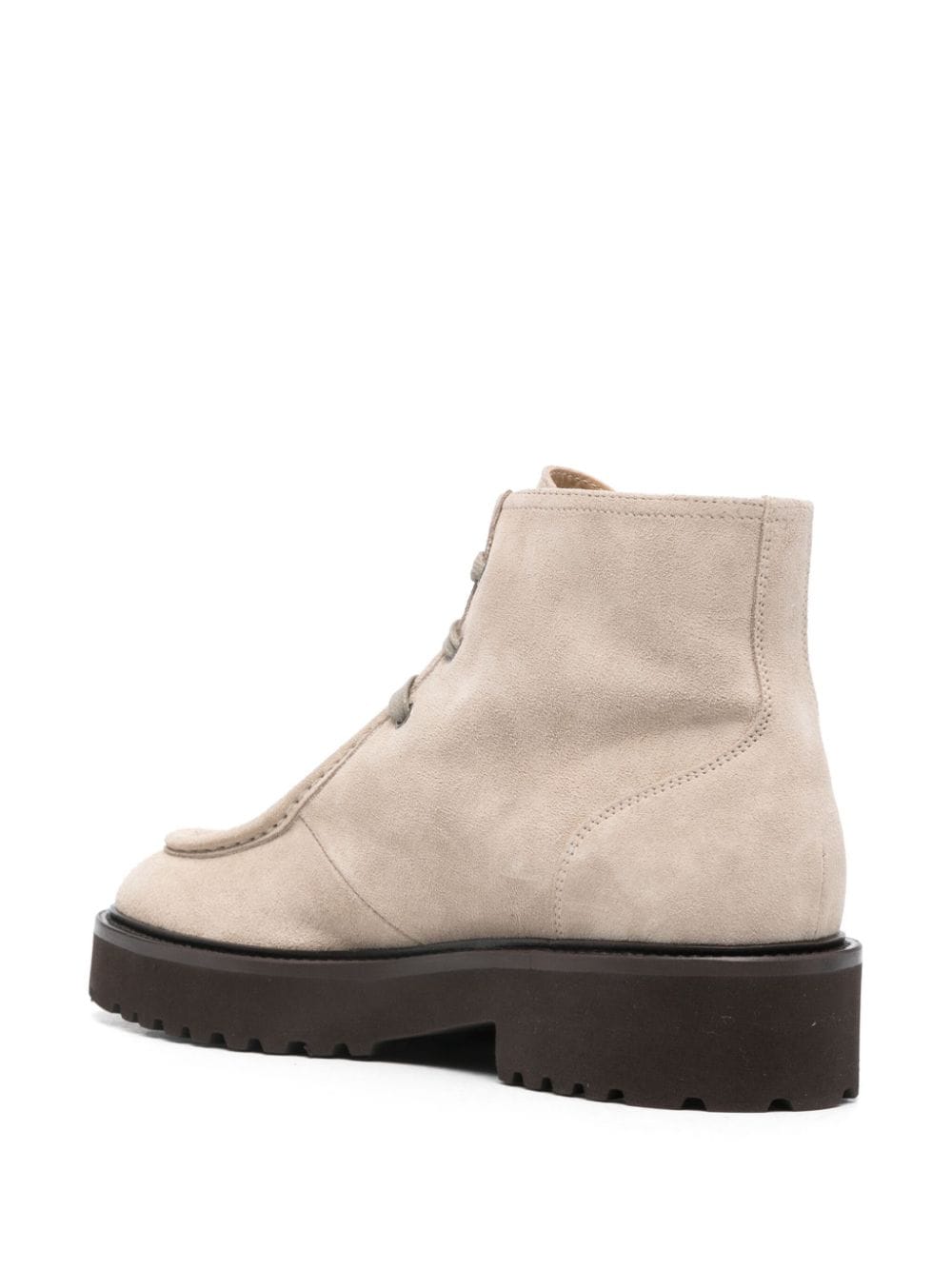 Shop Doucal's Suede Chukka Boots In Neutrals