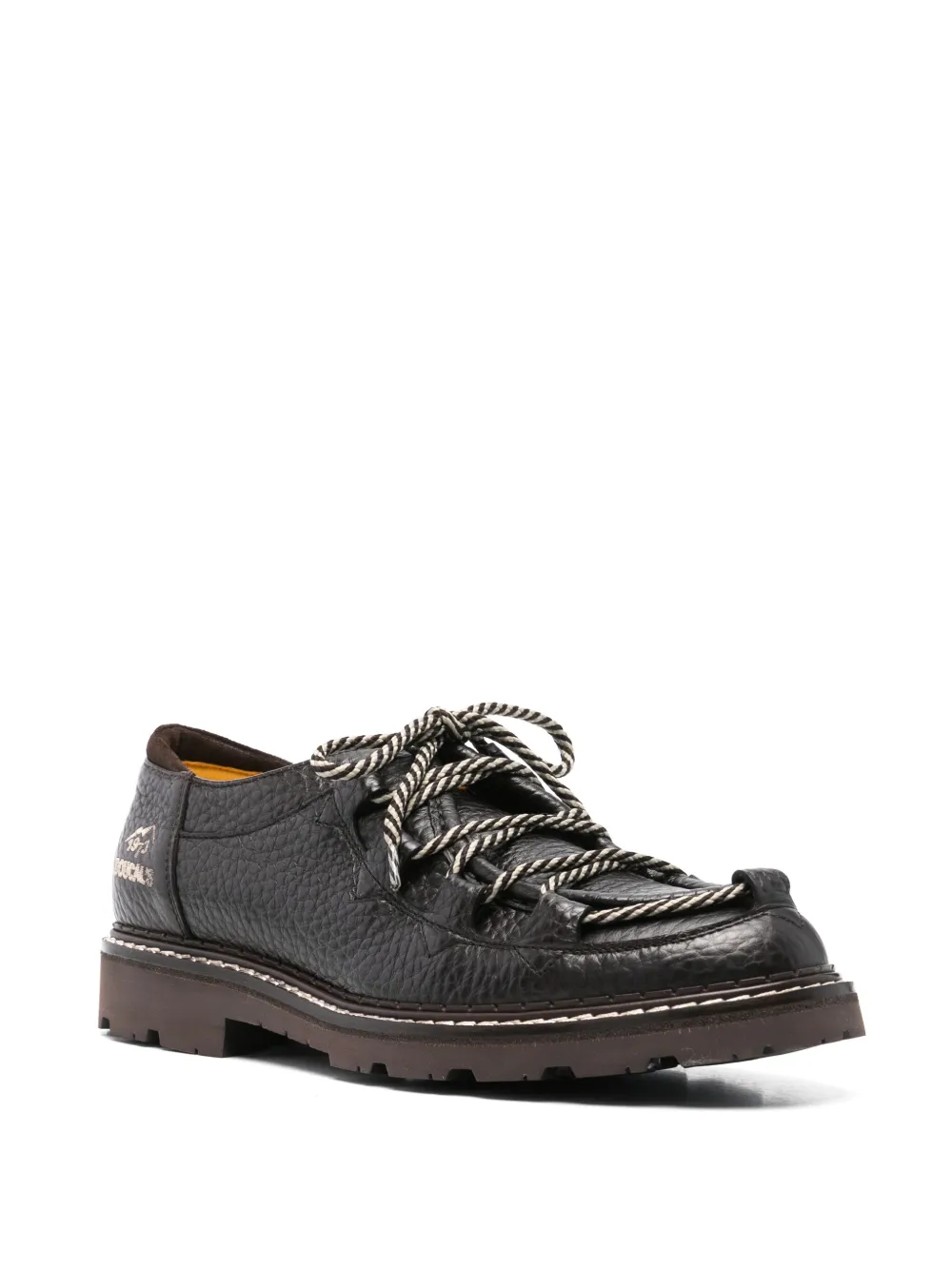 Doucal's leather Derby shoes - Bruin