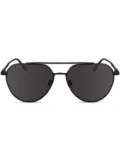 Calvin Klein navigator-frame sunglasses - Black
