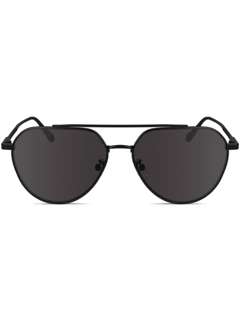 Calvin Klein lentes de sol con armazón navigator