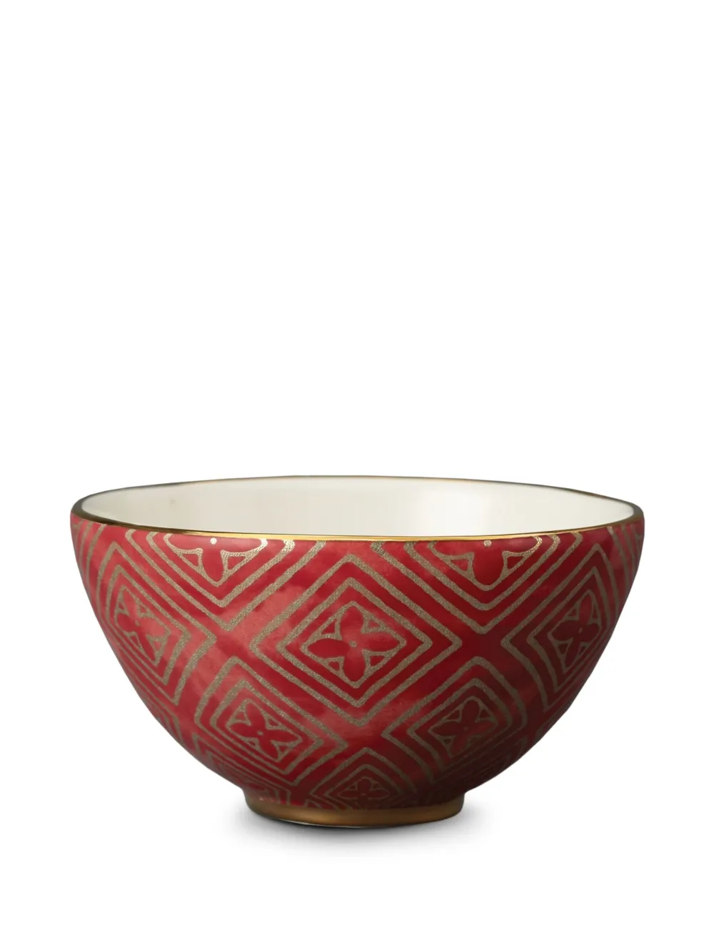 L'Objet Fortuny Jupon cereal bowl (set of four) | Red | Image 1