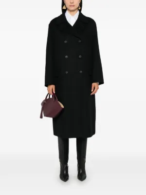コート FABIANA FILIPPI Woman Coat Black CTD265F243D804 825 Fabiana Filippi Coats for Women - Shop on FARFETCH