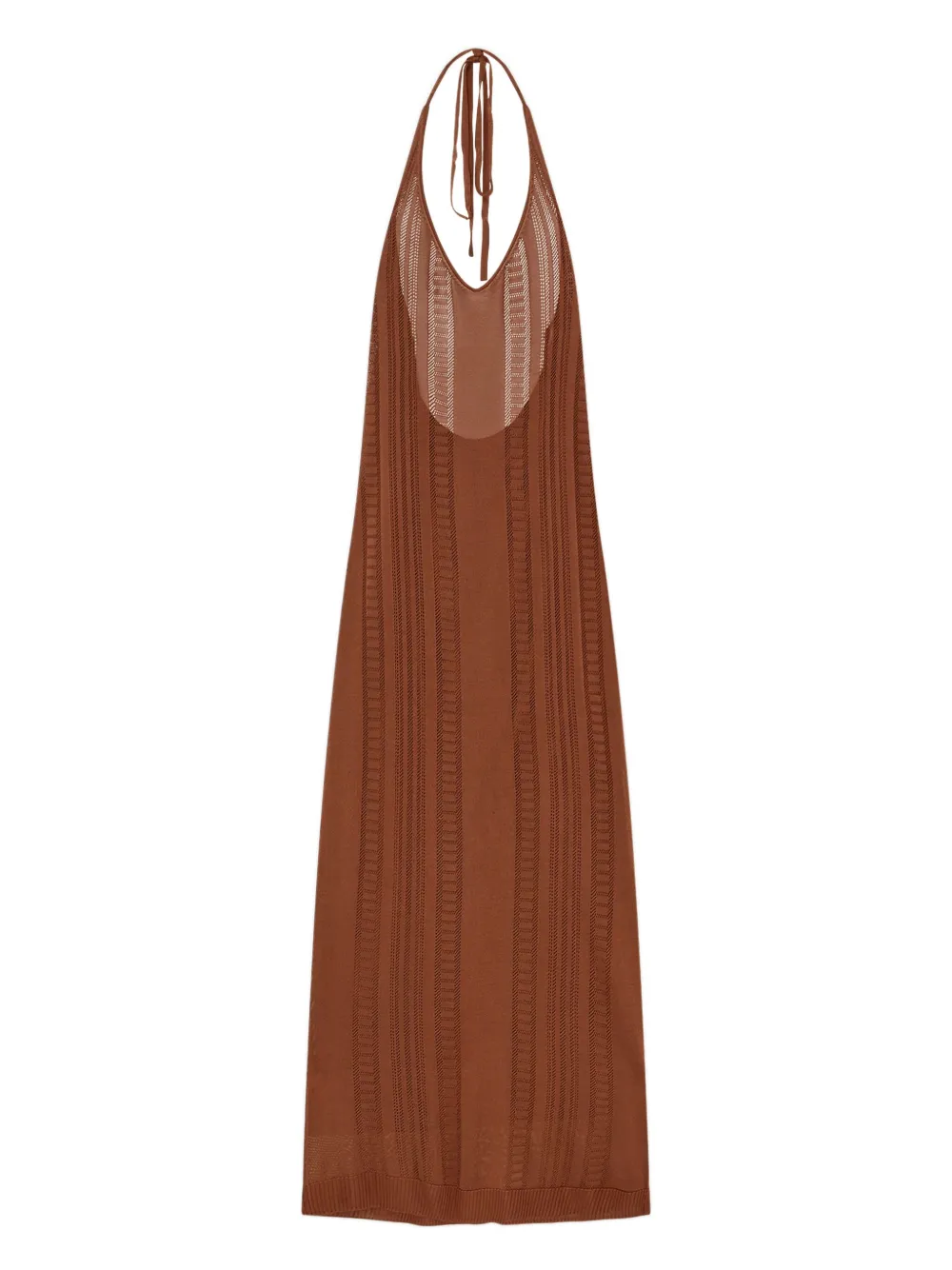 Guayabera midi dress