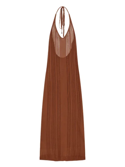 Donde Esteban Guayabera midi dress