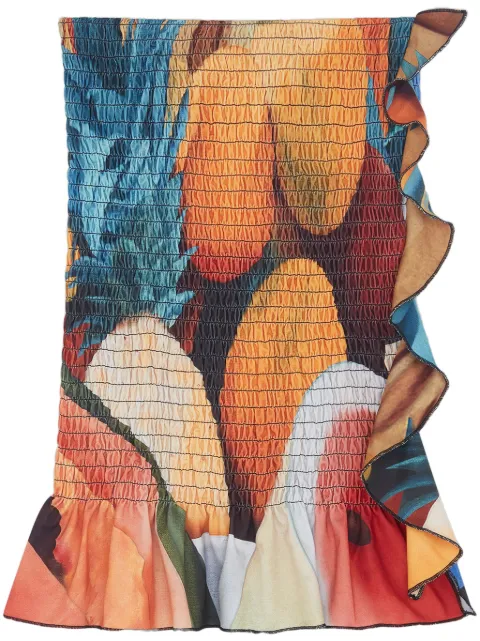 Donde Esteban Salpicon mini skirt 