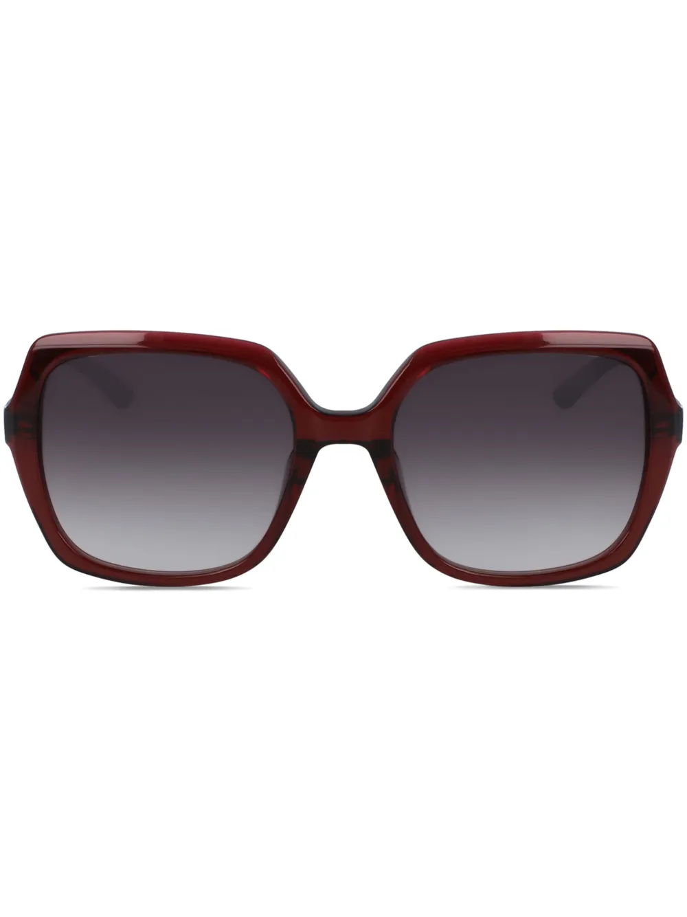 Calvin Klein square-frame sunglasses | Red | Image 1